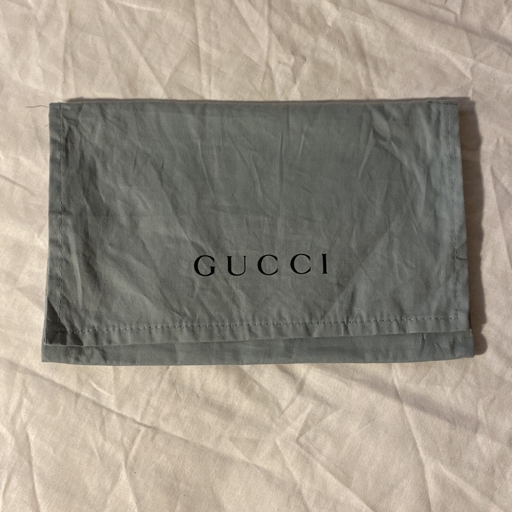 Authentic Gucci Double Pocket Cotton Fap Dust Bag